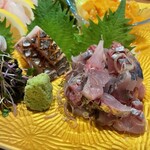 サカナキュイジーヌ・リョウ - あじも脂がのって最高～