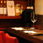 オステリアチートレ - カウンター