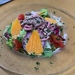 レストラン カズラべ - 特選牛ローストビーフのサラダ　ジュリエンヌ