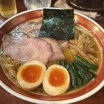 麺処 懐や - 特しょうゆ（細麺）850円　麺大盛り100円