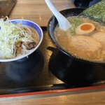 らーめんと石焼めし 若虎 - 若虎ランチセット