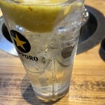 黒毛和牛とタンとハラミ 焼肉ごりちゃん - ハイボール