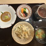 帰燕 - 〆のお食事セット。