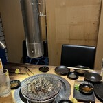 黒毛和牛とタンとハラミ 焼肉ごりちゃん - 個室でした。