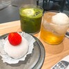 笹屋昌園 - 大福セット（チョコベリー、柚子クリームソーダ）　1050円
抹茶ソーダ？　550円