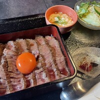 熟成焼肉えいき - サーロインステーキ重