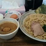 はし友ラーメン - 2014年8月　こってりつけ麺大盛り（930円）