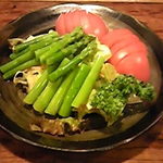 大作 - トマトとアスパラのサラダ