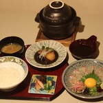 めしや伊よ美 - 【ランチ限定】三瓶風鯛めし