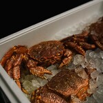 めしや伊よ美 - 毛ガニ