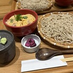 石臼挽き二八そば そばしき - 