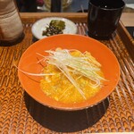 尾張会席 誠名 - 締め④親子丼