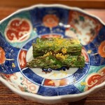 薪鳥新神戸 - グリーンアスパラガス