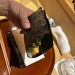 銀座 しのはら - 鰻、花山椒、卵真薯