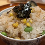 銀座 しのはら - 炊き込みご飯
