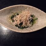 味季創作 櫂 - 小松菜のお浸し