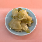 大弘軒 - ザーサイ。　どうしても家ではこの味を出せない