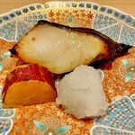 宿酒 きんきん - 20250519銀鱈の西京焼き