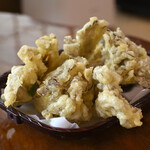 玄そば 文石庵 - 舞茸の天ぷら@税込850円