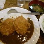 和風肉料理屋 弁慶 - この日の日替わりヒレカツカレー