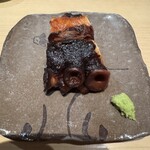 鮨 利﨑 - タコの柔らか煮