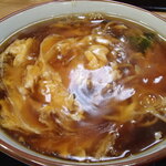 みさき庵 - かき玉そば