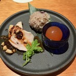300698057 - キンカン、よだれ鶏、もち米の鳥焼売