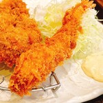 手打ちとんかつ かつ屋 - 海老フライ
