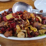 金春 - 四川風ナンコツ炒め