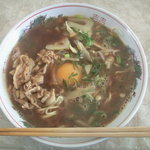 広東 - 持ち帰りのラーメンです。完璧でしょ　(^_^)v　2010年1月7日、12:15:16撮影