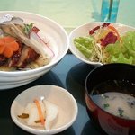 Resutorammunraito - 温泉セット竹ランチ（和食）　1300円