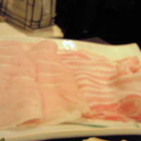 銀座しゃぶ通 - 鶏・バラ肉