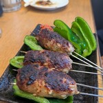 もつ焼 かど - ピーマンつくね