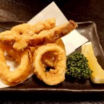 食楽亭　旭屋 - イカの唐揚げ