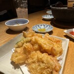 笑壷 - とうもろこしの天ぷら