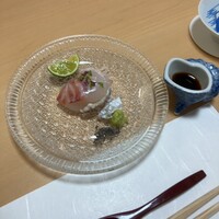 季節料理 姿 - 鯛のお造り
