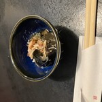 大衆酒場 絆 - お通し(ﾅｽ煮浸し)
