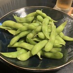 大衆酒場 絆 - 枝豆(山盛りです)