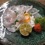 味季創作 櫂 - 天然白身魚の薄造り