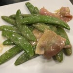 世界の山ちゃん - スナップえんどうマヨソテ