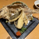 北海道魚鮮水產 BiVi Tsukuba店 - 北海道産宗八かれいの唐揚げ