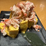 北海道魚鮮水產 BiVi Tsukuba店 - 玉子焼き 炙り蟹