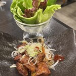 世界の山ちゃん - 豚ハラミ甘辛炒め