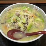 竹田丸福 - 鶏白湯スープは完飲不可避