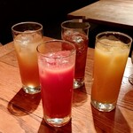 アモーレ 木屋町 - 到着♫乾杯♫♪(๑ᴖ◡ᴖ๑)♪