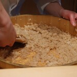 鮨 富かわ - シャリ