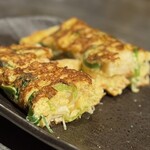 福太郎 - やわらかくてふかふか！
      出汁巻き感があるがお出汁が効いててやさしくて旨い
       (*´ч`*) ｳﾝﾏッ！ ホタテもいい仕事してるわ