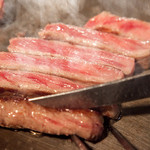 お好み焼き・鉄板居食　広島屋 - 広島牛ステーキ