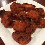 広東料理 味彩館 - 鰻の唐揚げ (2014/8)