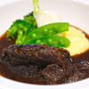 ビストロプランクール - ランチセット 2000円 の牛ホホ肉の赤ワイン煮込み